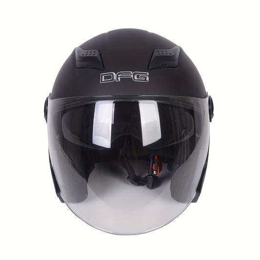 A unisex stylish motorcycle helmet for year-round head protection.