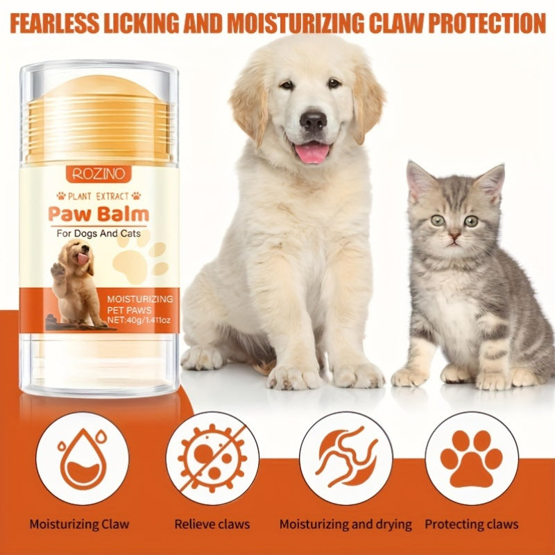 ROZINO Paw Balm: Hydrating for Dogs and Cats - 40g/1.41oz