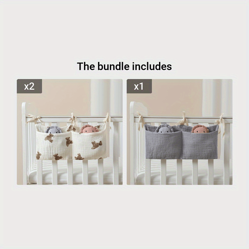 Convenient Hanging Stroller Storage Bag, Perfect Diaper Bag for Festive Holiday Outings like Christmas and Halloween