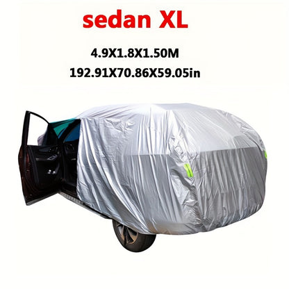 Universal SUV/Sedan Full Car Cover for Outdoor Protection