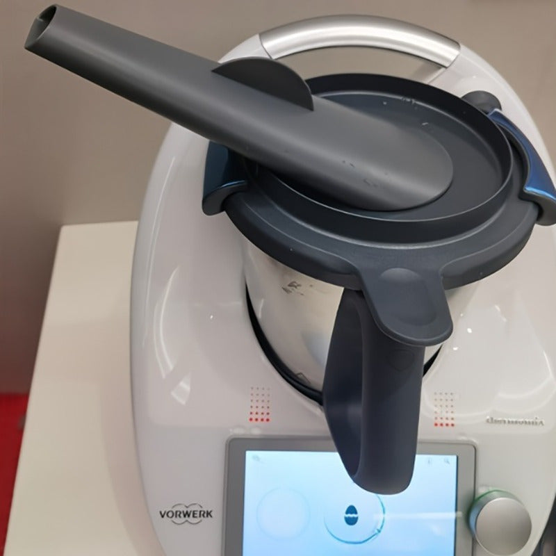 Thermomix Steam Diverter Accessory - Compatible with TM5 and TM6 Models, Featuring Anti-Scalding Safety Design for Cooking and Culinary Use.