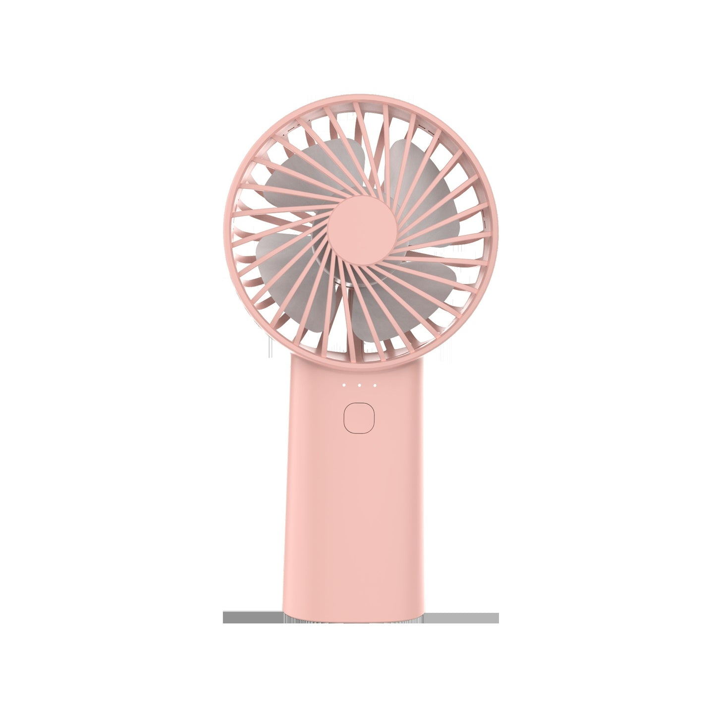 Compact USB Rechargeable Handheld Fan, Powerful Personal Cooling Device, Durable ABS Material, Features 1500mAh Lithium Battery, Easy One-Click Control, Hands-Free Cordless Design for Use Anywhere, Anytime. Perfect for Indoor and Outdoor Activities.