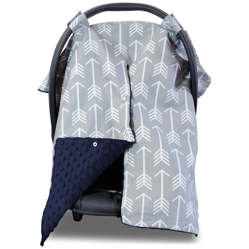 Gift your baby the ultimate comfort and protection with our Car Seat Covers. Designed for both boys and girls, this multiuse canopy is perfect for keeping your little one warm and cozy. With 2 breathable layers, these covers are universally compatible