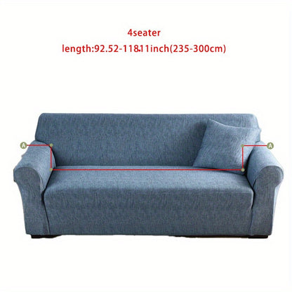 Sofa cover with elastic spandex for lounge chair, available in various sizes.