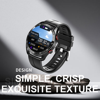 2024 Men's Wireless Smartwatch with Sports & Fitness Features, Sleep Monitoring, Step Counting, Calorie Tracking, iPhone/Android Compatibility.