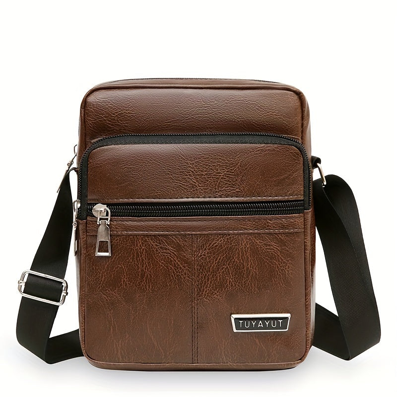 Casual Lightweight Men's Zipper Satchel Bag