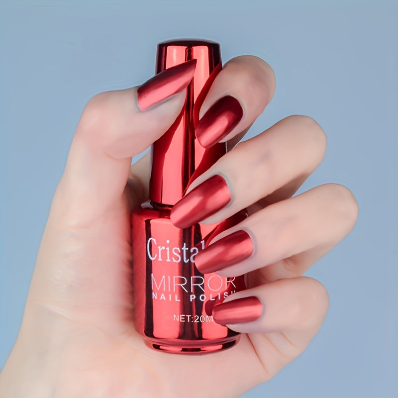 Cross-border Mirror Nail Polish that sells well, lasting long and drying quickly without baking.