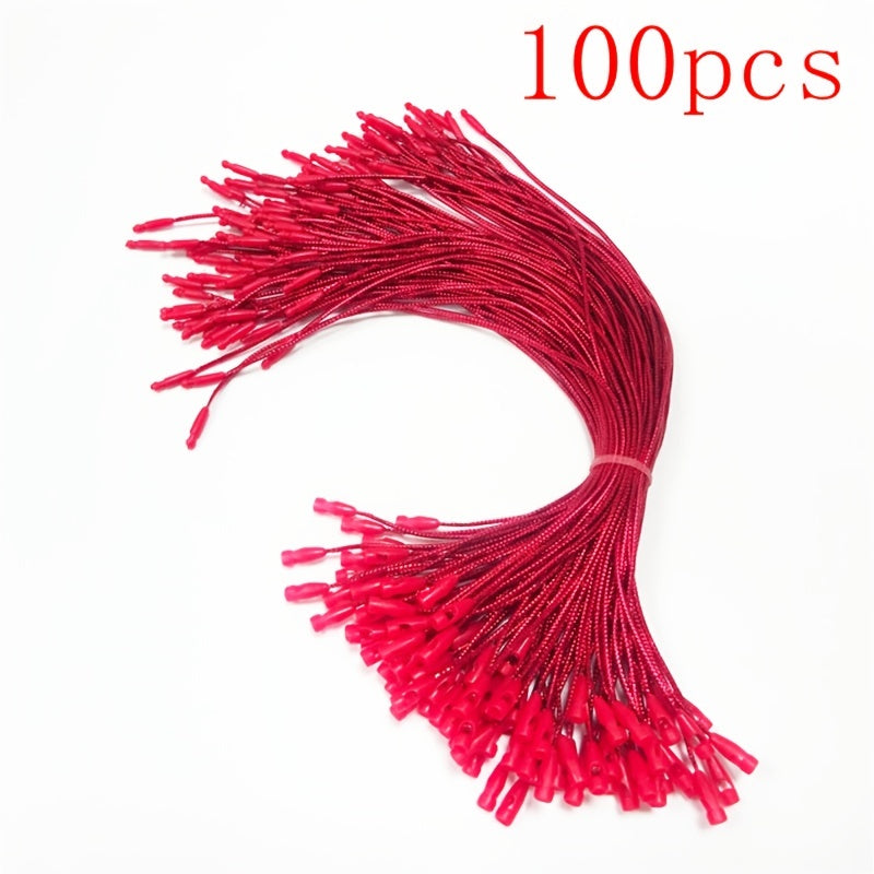 100/300 pieces of 20cm golden and silver threads for Christmas tree decorations and ornaments.