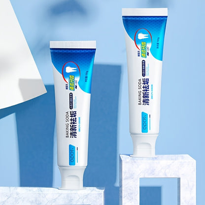 Probiotic enriched toothpaste with mint for fresh breath, stain removal, and deep oral care. Ideal for home and travel with sleek tube design.