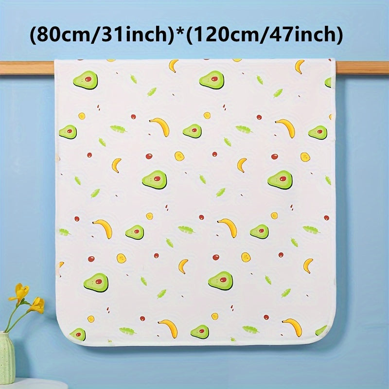 Waterproof Diaper Changing Pad with Cartoon Pattern, Washable Potty Training Mat. Reusable Mattress ideal for Christmas, Halloween, Thanksgiving, New Year's, and Valentine's Day gifts.