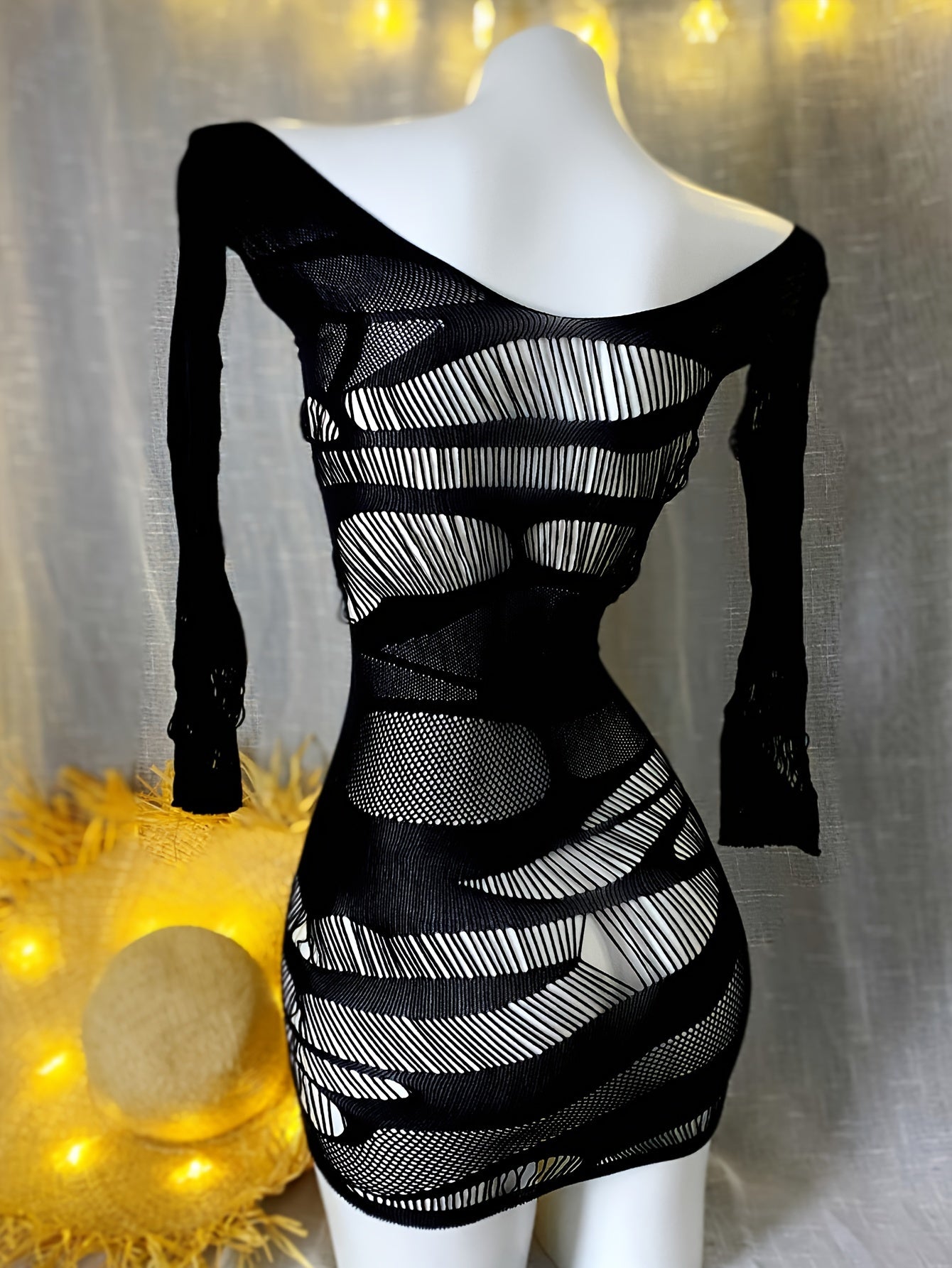 Seductive Women's Dress without Undergarments