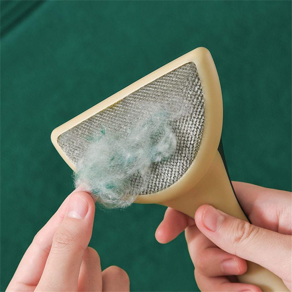 Lint Remover Brush with Dual-Sided Design - Compact and Versatile Fluff Cleaner for Clothes & Carpets, Perfect for Household Cleaning - White, Green, and Yellow Options Available