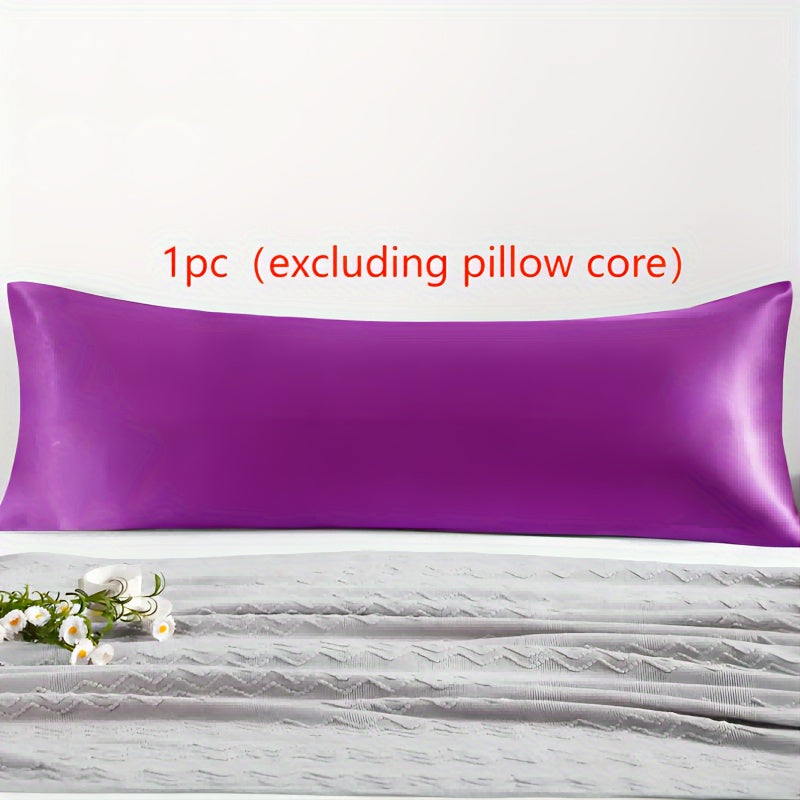 Upgrade your bedroom and sofa with this high-quality solid color satin pillowcase, designed to protect your hair and skin. Soft, breathable, and luxurious, this pillowcase will add a touch of elegance to your home décor. (Pillow not included)