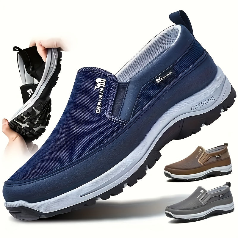 In 2025, the stylish casual sports shoes for men are slip-on, featuring soft soles that are both comfortable and versatile.