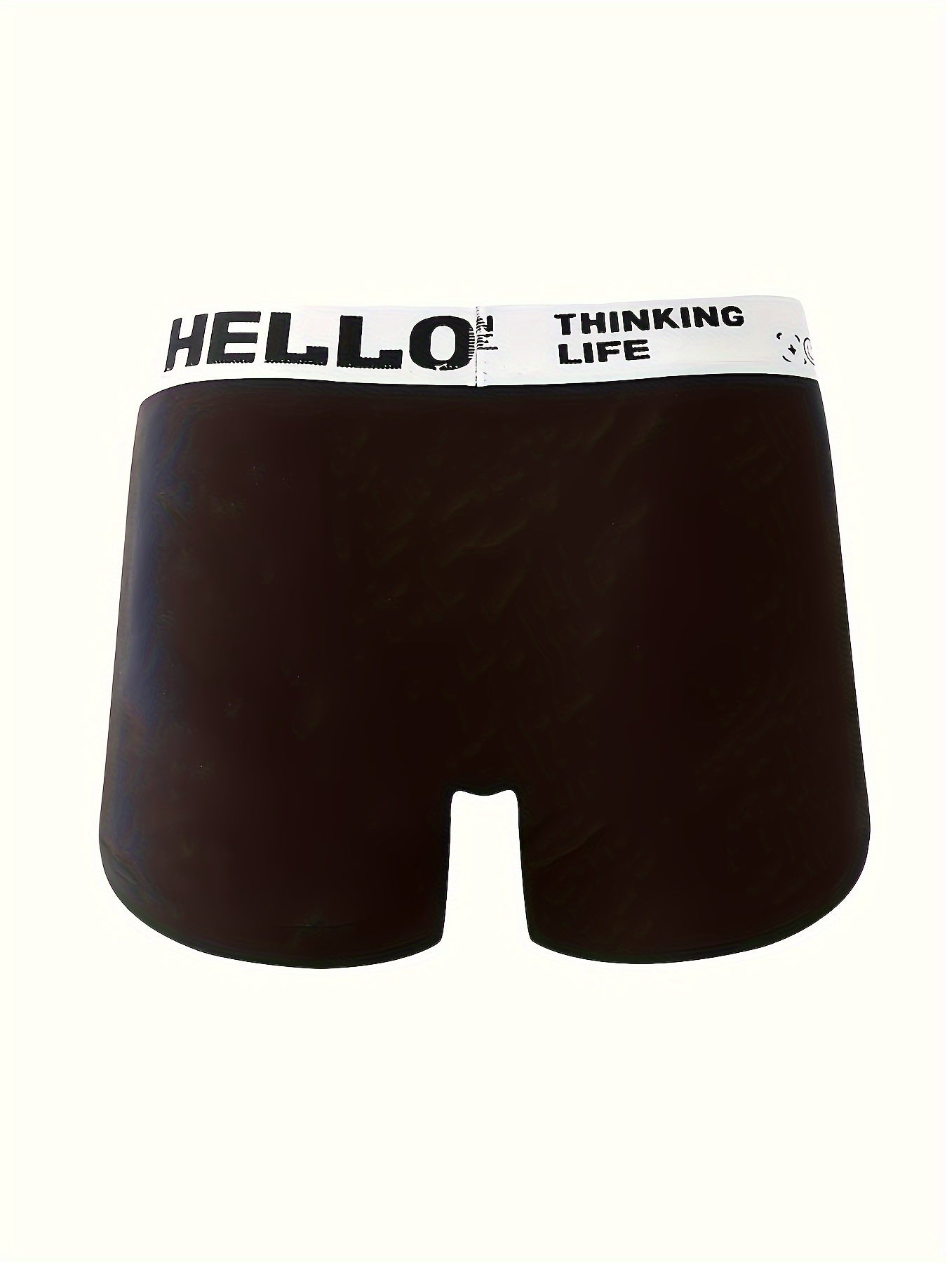 4 pack of men's trendy boxer shorts, breathable and comfortable, stylish and fashionable underwear.