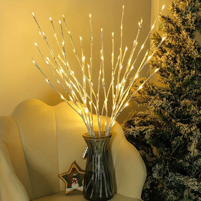 Battery-powered 20-LED Willow Twig Lights – Ideal for weddings, parties, and home decoration