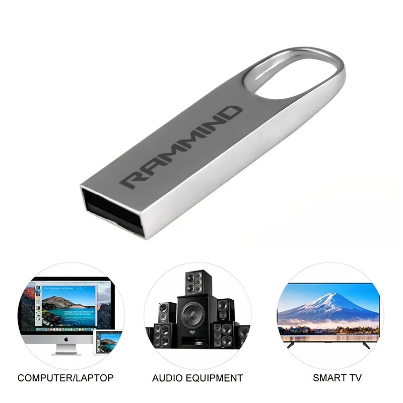 USB 2.0 High-speed Flash Drives available in various capacities for multiple devices - Safely store your documents!