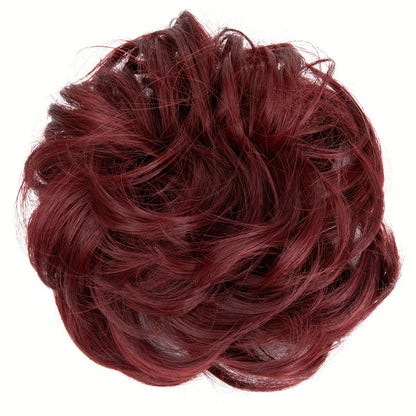 The H2 hair is made of high-quality PET material and the connection between the hair tie and the wig is sewn on, providing a superior appearance and gloss compared to 90% of products on the