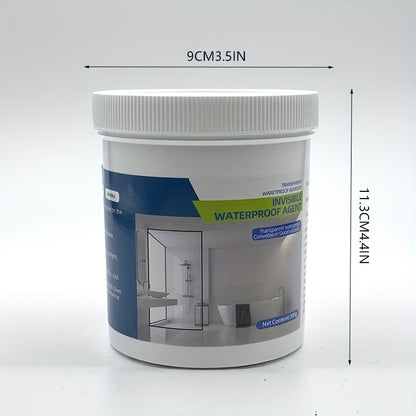 Waterproof agent for bathroom, roofs, and exterior walls. No need for demolition. Suitable for concrete, brick, and wood surfaces. Roof sealant included.