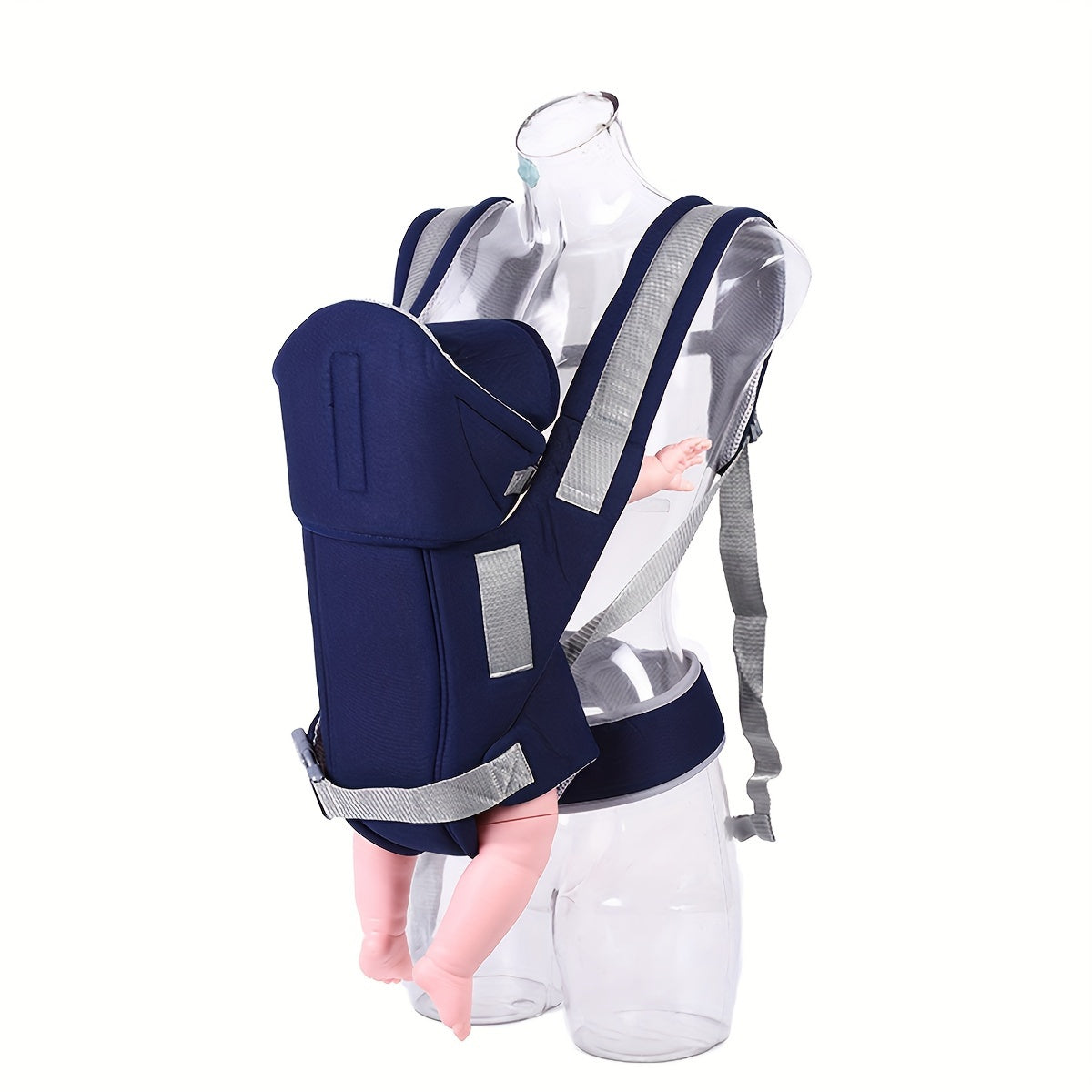 [Crowd Favorite] Durable Extra-Large Baby Carrier Backpack, Versatile Front and Back Positioning Child Sling Bag made with Polyester Material and Secure Buckle Closure