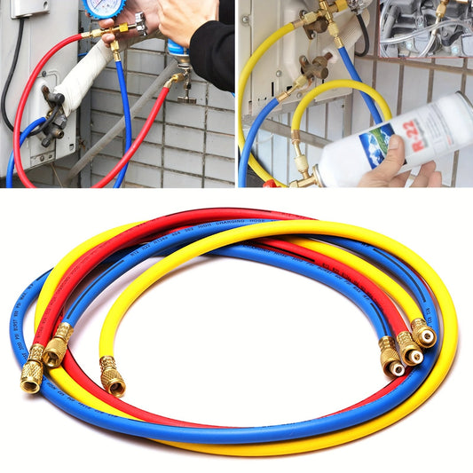 Tri-Color Refrigerant Tubing for Air Conditioners - 1 piece, Made of Durable ABS Material, No Electricity Required, Must-Have Accessory for Keeping Cool