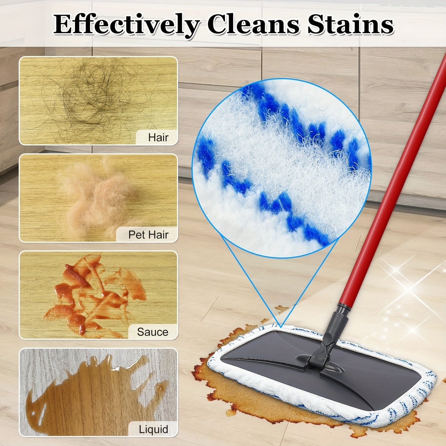 Upgrade your cleaning arsenal with the O-Cedar Mop Replacement Pad! This 15x8 microfiber flat mop head is perfect for both dry and wet cleaning, making it a versatile choice for all your floor cleaning needs. Compatible with O-Cedar and Vileda mops, this