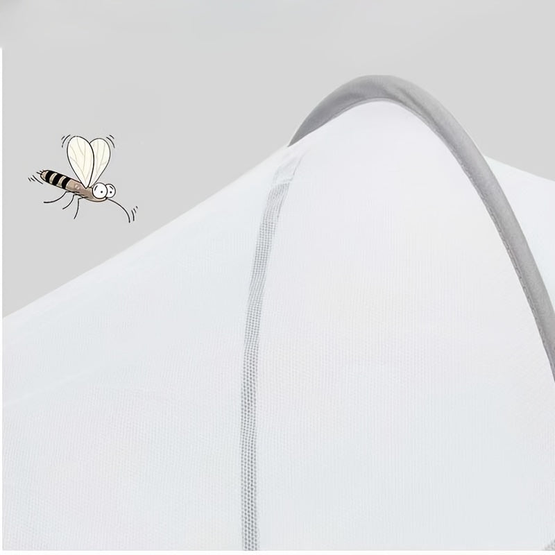 Get the perfect Halloween or Christmas gift for your little one with the Newborn Foldable Crib Mosquito Net. This canopy provides insect repellent protection for your baby, measuring at 98×55×60cm. A must-have crib accessory for new parents!