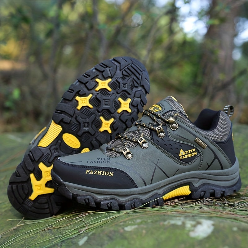 Men's Stylish & Durable Sports Shoes with Shock Absorption, Non Slip Grip, and Comfort for Jogging, Walking, and Hiking