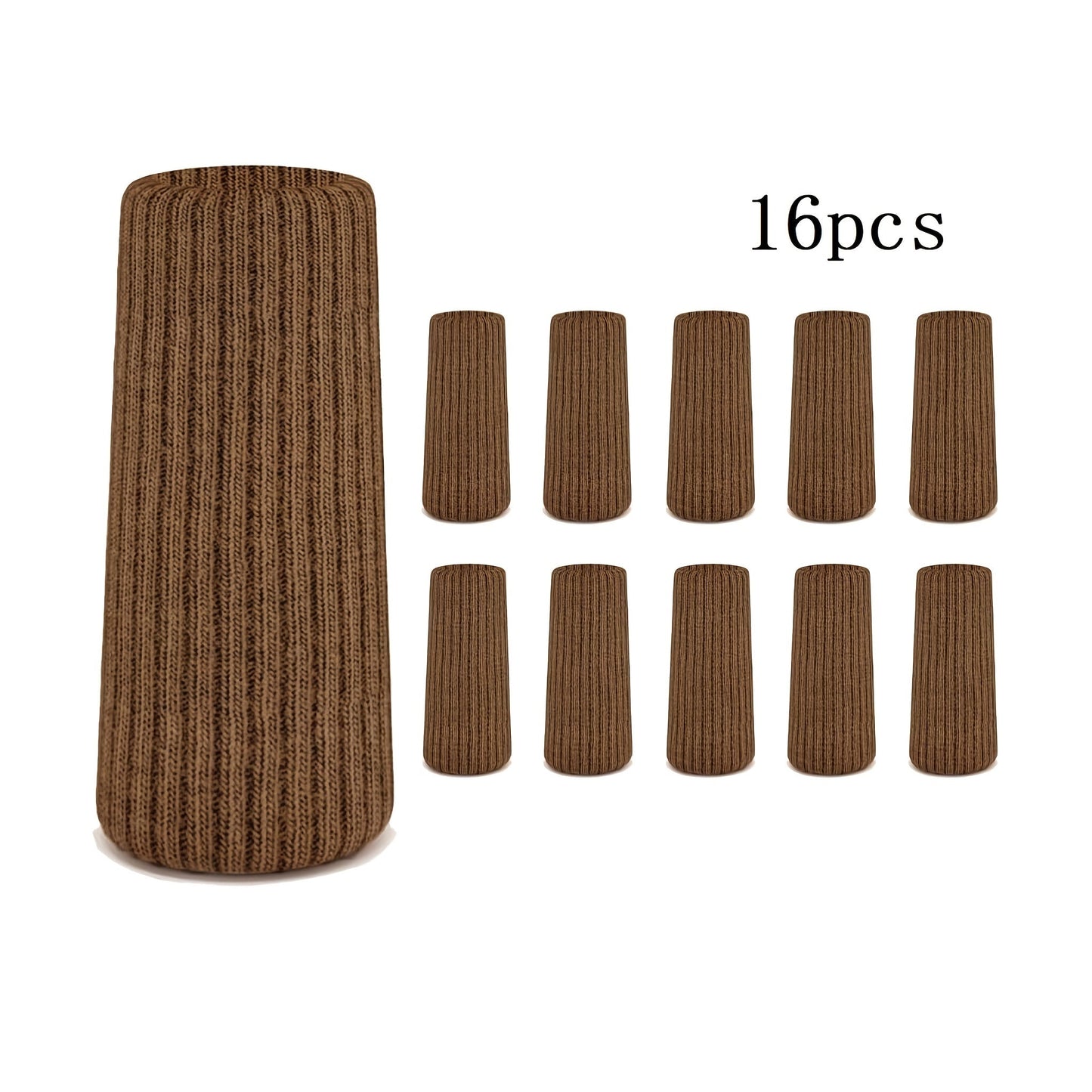 RW-240927-16pcs of premium brown chair protectors