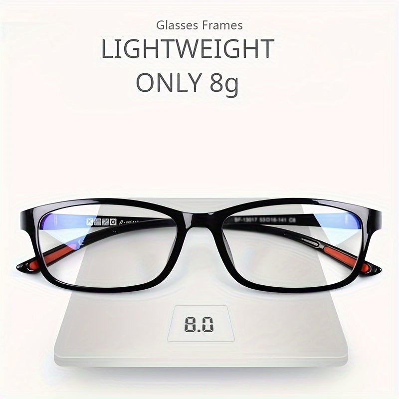 1pc Men's Vintage Ultra-light Glasses, Suitable for Men and Women, Great Gift Option