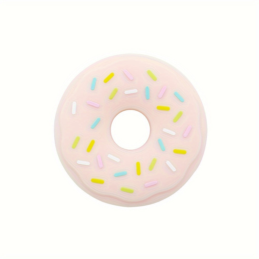 Baby Donut Teether made of Gentle Silicone: Dishwasher-Safe and Suitable for Ages 0-3 years