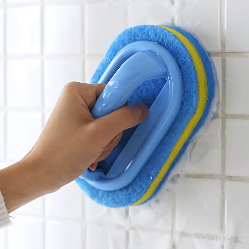 Effortlessly clean your kitchen and bathroom surfaces with the Magic Sponge - Non-Electric, perfect for glass, walls, toilets, and ceramics.