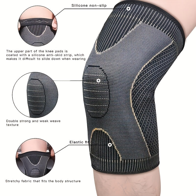 High-quality leg protection set, suitable for sports like volleyball and basketball, provides maximum support.