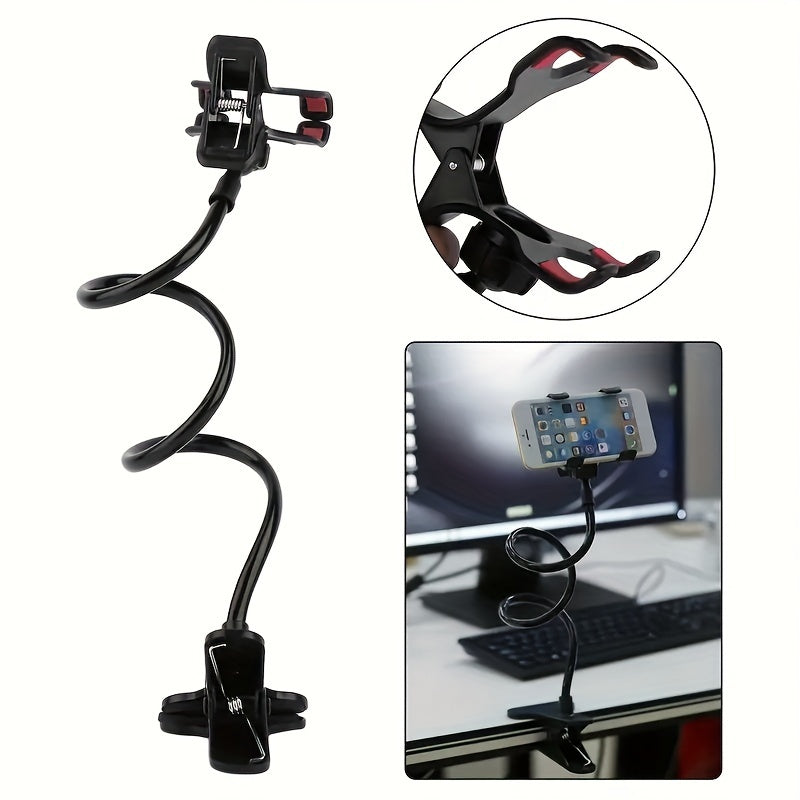 360-degree rotatable phone holder made of PC material for various settings, suitable for ages 12 to 14 and 18+.