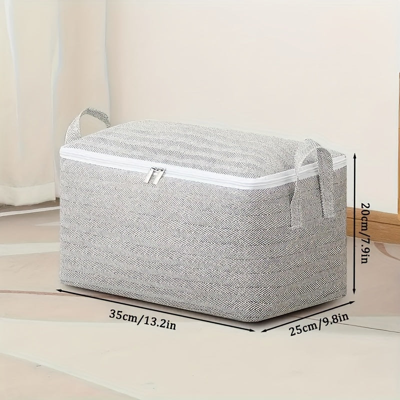 Spacious Foldable Storage Bag - Ideal for Organizing Wardrobe, Bedding, and More