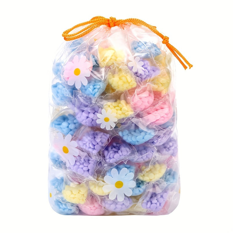 Fragrant Pearls Laundry Detergent: 10/49/99 Pcs, Aromatherapy Fragrance, Cleans Clothes with Fresh Scent for 72 Hours, Gentle on Fabrics, Dye-Free, for All Fabric Types.