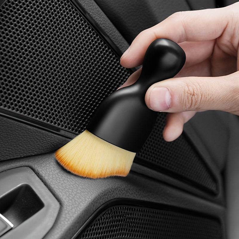 Portable and Easy-to-Use Handheld Cleaning Brushes for Cars, Small Brush Included, Ideal for Home and Automotive Use