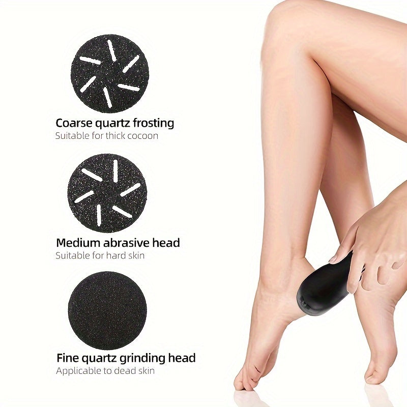 Rechargeable foot callus remover for professional foot care - perfect gift for dry, hard skin.