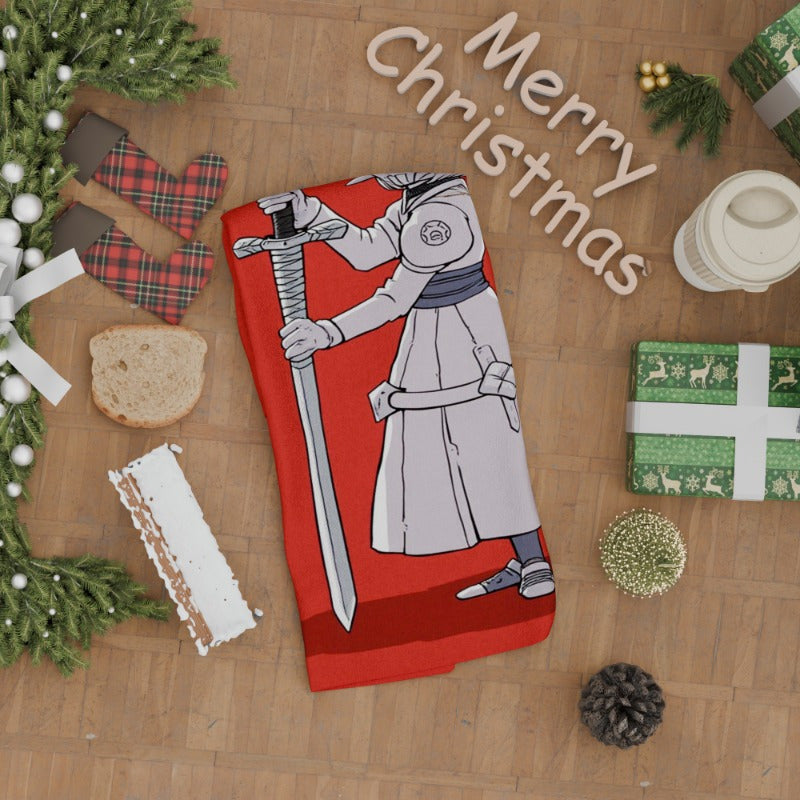 Add a touch of modern fantasy to your kitchen decor with this Merry Christmas Tea Towel! Made from ultra-soft polyester, this 45.72x66.04 cm woven dish cloth is machine washable and features a festive Merry Christmas design. Perfect for adding some