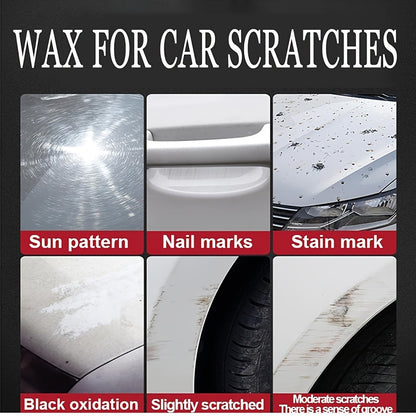 Car Scratch Repair Kit for fixing body paint scratches, polishing, grinding, and applying anti-scratch wax.