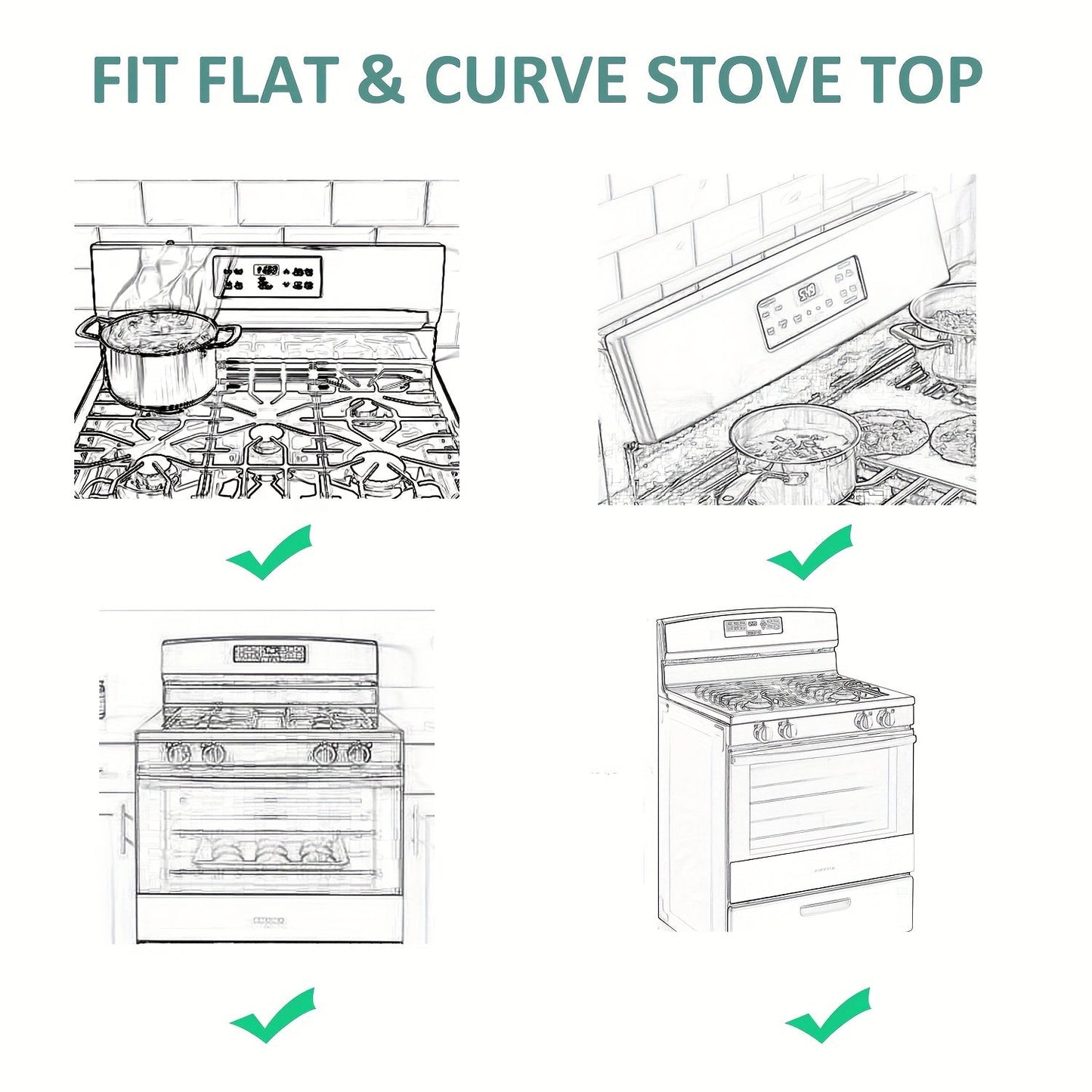 Simple to install stainless steel spice rack that is magnetic - Adjustable shelf for stove top to help organize your kitchen, no need for drilling.