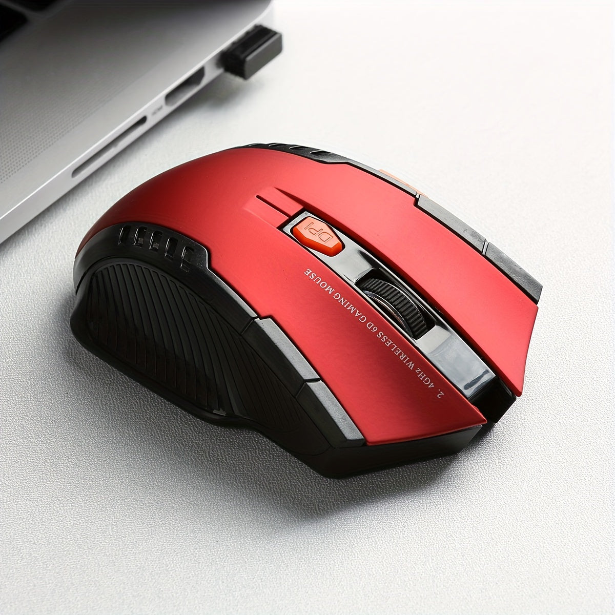 BalanceFit Ergonomic Wireless Mouse, High-Speed DPI Adjustable Gaming Mouse, Battery-Powered, for Laptop and PC, Non-Wireless.