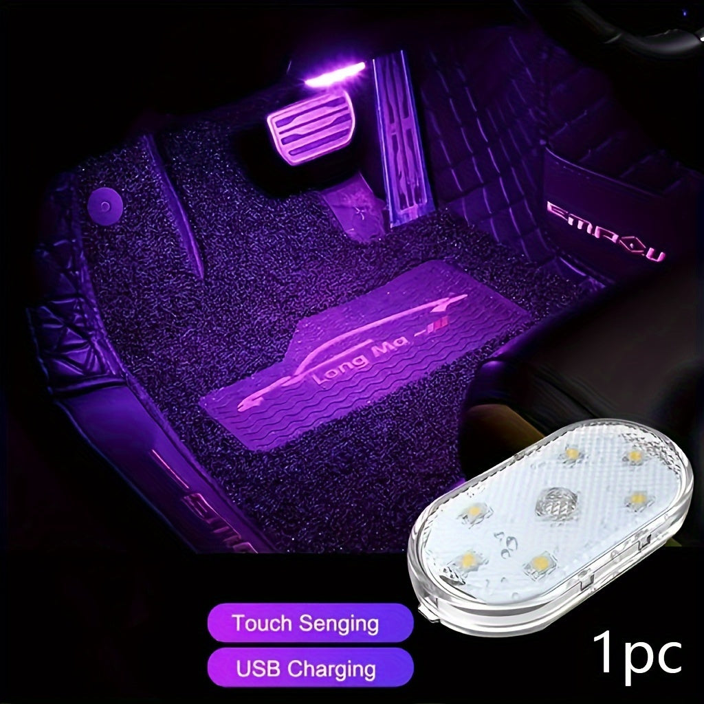 Enhance your vehicle with this rechargeable LED car touch light, great for use in cars, trucks, and vans.