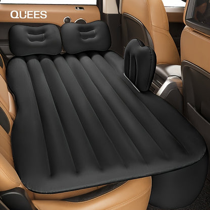 Thick inflatable cushion that is convenient and portable for car travel.