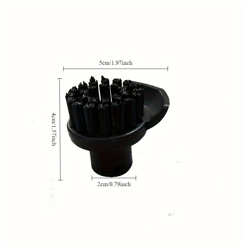 Durable Replacement Brush Head for Karcher Steam Cleaner in Black - Made of Strong Plastic Material for Household Cleaning