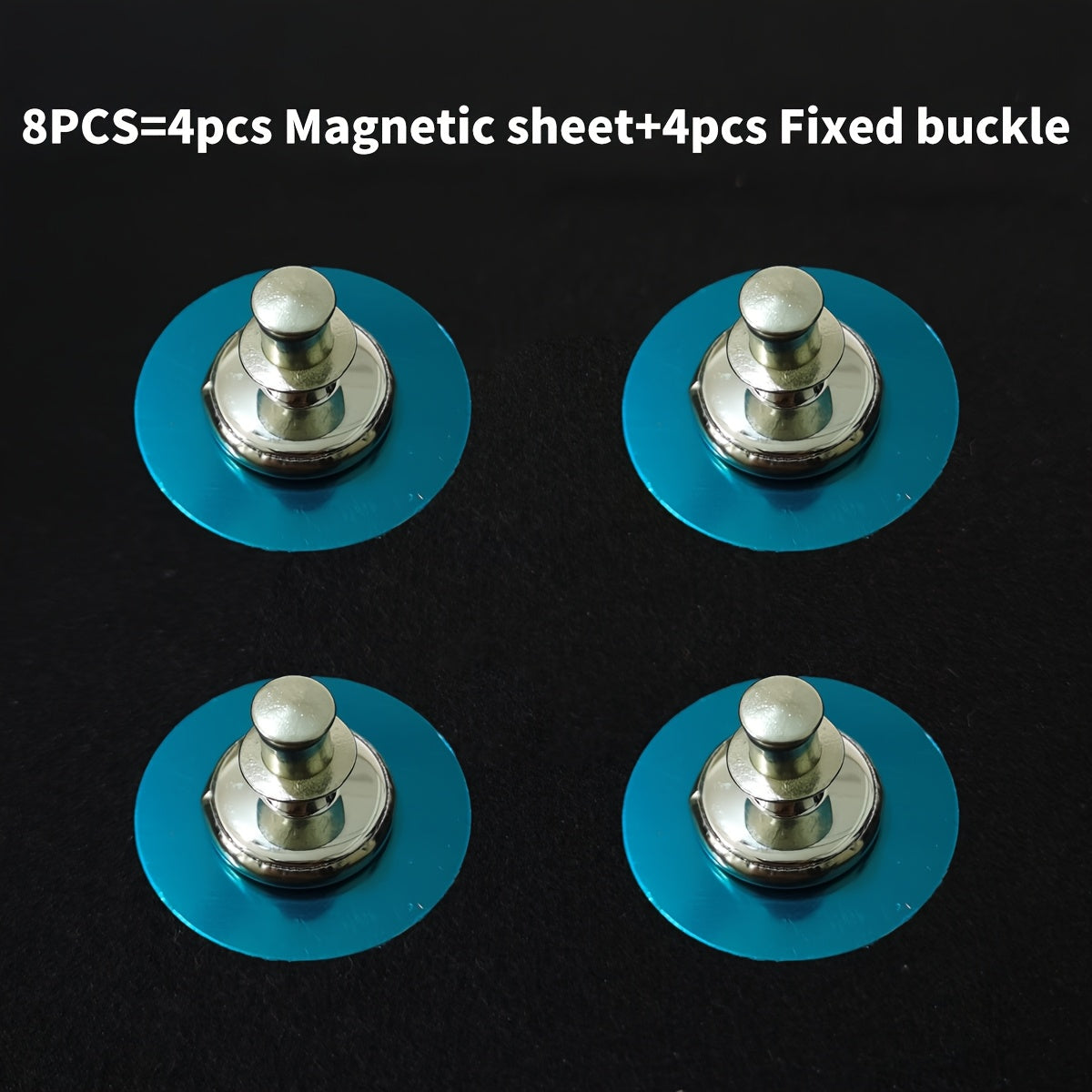 Keep your curtains secure with our Magnetic Curtain Buckles! These curtain weighted magnet clips come with thumb tacks for easy installation. Choose from 8, 16, or 24 pieces of curtain magnetic fixing buckles to keep your curtains or shower curtains in