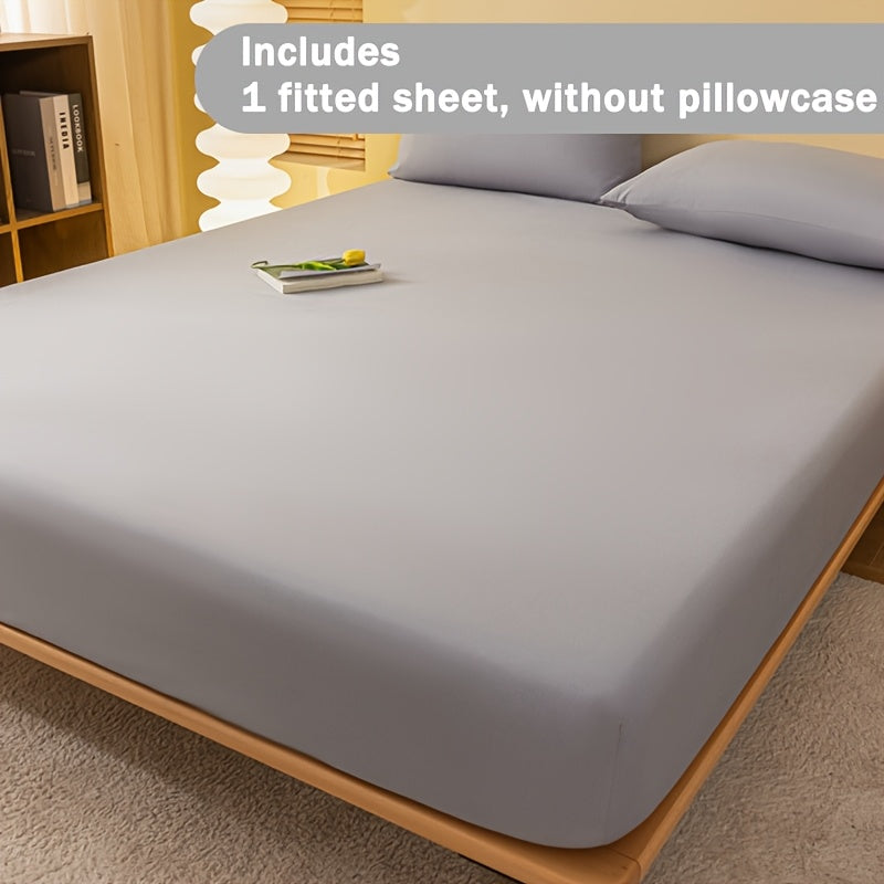 Soft fitted sheet that is dustproof and stainproof, washable, warm, breathable, comfortable, and multifunctional mattress protector. Perfect for bedroom, guest room, apartment, or school. Ideal for use all year round.