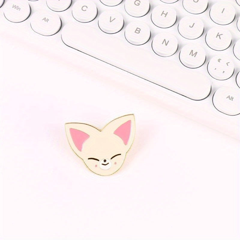 Kpop Stray Skzoo Alloy Pin, Lapel Pin Accessories for Backpack Badge Hat Bag Gift, perfect for Christmas or Halloween present.