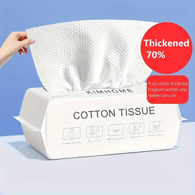 Thickened Disposable Face Towel for Beauty Salons - Soft Cleansing and Makeup Remover Towel