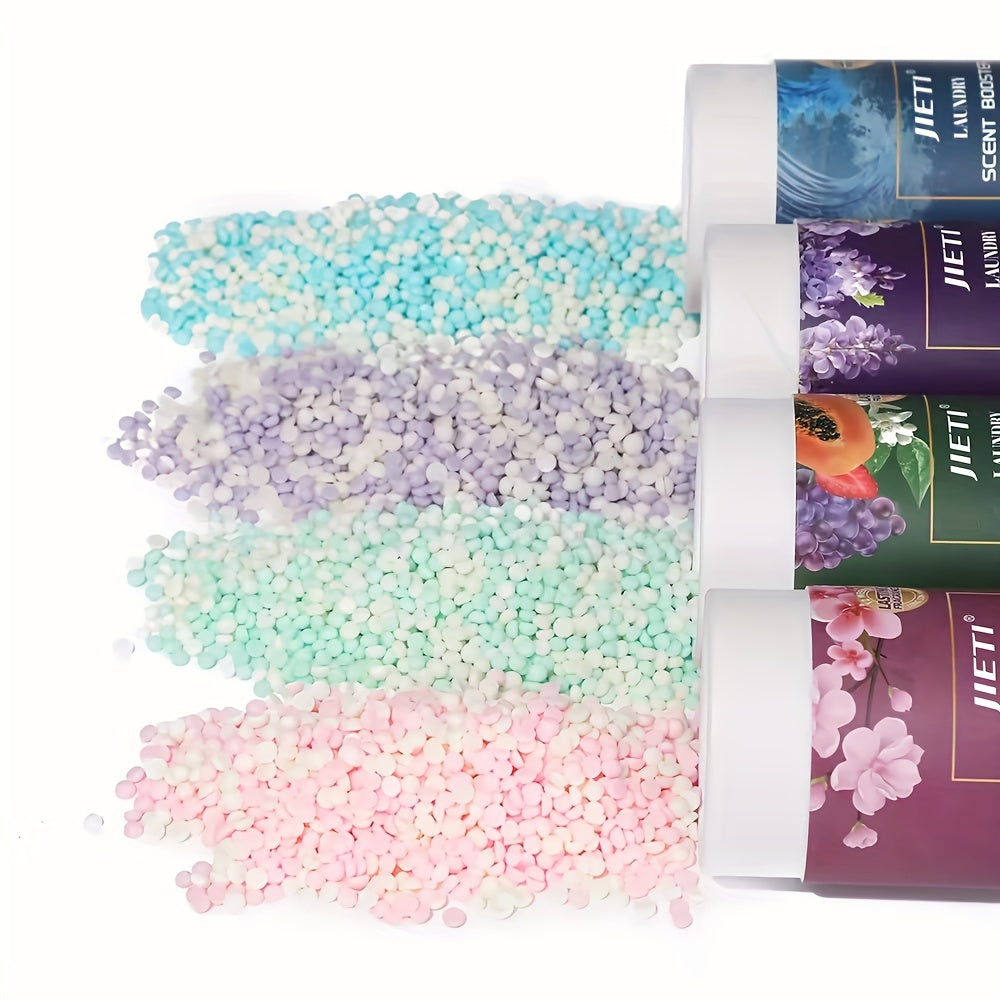 Luxurious scented laundry beads soften, freshen fabrics, gently clean, and come in 4 scents. Ideal for home and dorm use.